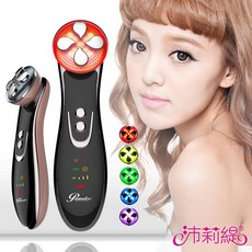 沛莉緹Panatec 緊緻震動無暇SPA塑顏儀 K-261，深層清潔毛孔、緊緻肌膚，居家SPA護理首選, 珍珠白, K-261