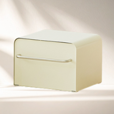 샤토에르 쪼꼬미 철제 수납장 미니 서랍장 협탁 대용 미니멀 소형가구 침대옆 정리 수납함 1인가구, 1개, 버터