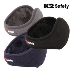 [1+1] K2 겨울 방한용 귀마개, 그레이+그레이, 2개