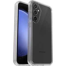 OtterBox 갤럭시 S23 FE Symmetry 시리즈 투명 케이스 - 투명하고 매우 매끄러운 무선 충전 호환 돌출된 가자리가 카메라와 화면을 보호합니다(단일 유닛은 폴리백