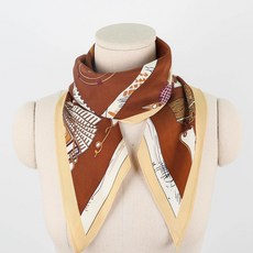 에스랑 카이홀스 여성 사계절 쁘띠 삼각 스카프