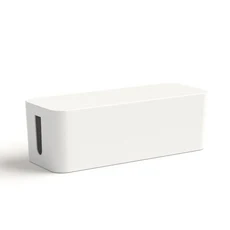 케이블 관리 상자 방진 와이어 TV 전선용 대나무 플라스틱 USB 허브