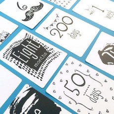 Mellow Milestone cards- Mono (마일스톤카드)