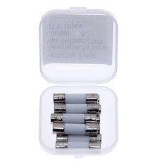 유리관휴즈 자동차 퓨즈 세트 5x20mm 고속 블로우 세라믹 250V 0.1A 0.25A 0.5A 1A 2A 2.5A 3A 3.15A 4A 5A 6A 6.3A 8A 10A 15A, [24] 24Value x 10pcs MIX
