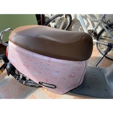 機車坐墊保護套，適用 Gogoro 2 系列, 咖啡色—防潑水耐用皮