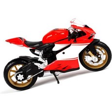 11440801 다이캐스트 수집품 미니어처 모형 1 18 오토바이 모델 중 자동차 수집 에 적합한 두카티 1199 슈퍼레그라 Nobox, 11440801 다이캐스트 수집품 미니어처 모형 1 1