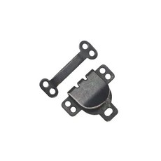 10PCS 금속 바지 정장 버튼 스커트 의류 보이지 않는 DIY 조정 버클 바느질 액세서리, 1PCS, Bla