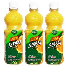 자연은 고칼슘 오렌지, 500ml, 30개
