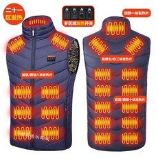 USB發熱衣 智能發熱背心 恆溫發熱馬甲 可水洗