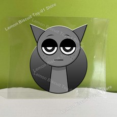 스프렁키스 전사 스티커 만화 비닐 크리스탈 라벨 양각 데칼 자가 접착 방수 컵 병 선물용, 1개, 14. JZHZ20