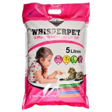 WHISPERPET 超細圓球貓砂, 1個, 薰衣草