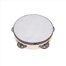 6 "Musical Tambourine Tamborine Drum Round 타악기 KTV 파티 선물, 그림처럼