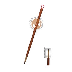 汶采 小1山馬書畫用毛筆, 詳見包裝