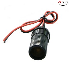 ADIT DIY 차량용 시가잭 시거소켓 시거잭 연결 연장케이블, BP0120, 1개