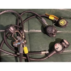 APEKS XL4 OCEA 調節器組, 灰黑, Aqua Lung 兩用錶