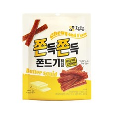 보람스마켓 쫀득쫀득 쫀드기튀김 버터구이오징어맛 주전부리간식
