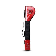 엠알씨 뉴 하프주머니 골프 하프백, 블랙/레드