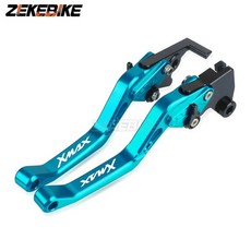 CNC 조정 가능한 브레이크 클러치 레버 핸들 YAMAHA X-MAX 300 모든 년 오토바이 액세서리 XMAX300, 05 XMAX300 allyeaRs, 1개