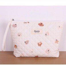 기저귀파우치 포근한 친환경 100% 순면 국내생산, 코코(멍멍이)