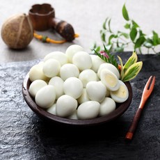 [모든반찬] 삶아서 깐 메추리알(국내산100%) 1kg, 1개