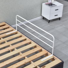 어른 침대 가드 무타공 침대 난간 안전 가드 안전바, 철판 고정 120cmx30cm