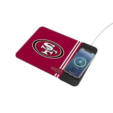 SOAR NFL 무선 충전 마우스 패드, San Francisco 49ers, Team Color, One Size