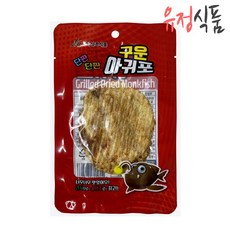 [유정식품] 단짠단짠 구운 아귀포 16g, 1개