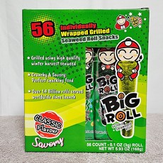 타오케노이 빅롤 김 스낵, 168g, 1세트