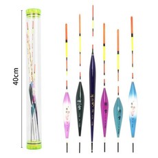 아크릴 낚시 플로트 실린더 투명 보호 보관 플로팅, 1개, 1. 7pc