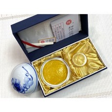 正大筆莊 耘萍石泉 金桂 二兩 60g 金色印泥 盒裝 書畫 篆刻 書法 國畫, 1個