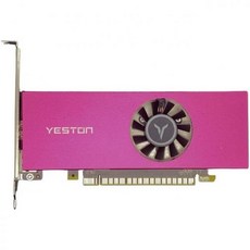 예스톤 GTX 1050 ti 4GD5 LP 128비트 그래픽 카드 PCIE 3.0 GDDR5 Ti 비디오 게이밍 PC 미니 소형 폼 팩터 SSF 슬림 저전고 설계(하프 하이츠