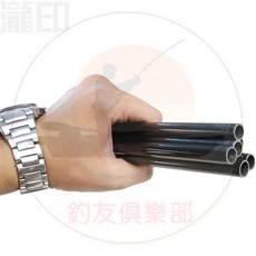 釣友俱樂部 出口獨節路亞竿竿胚 DIY魚竿用碳素素材 2.06米 MH調 碳纖維釣竿改裝配件, 1個, 2.06米MH調獨節