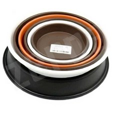 (13호) 화분받침대 내경350mm/외경410mm 동그라미, csunyou 옹기색(진갈색-밤색), 1개