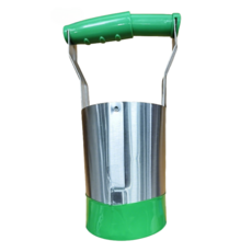 아연도금 강력 추천 가정용 모종 이식기 채소 화초 파종 옮김 흙고르기 3in1 다기능 정원 소형삽 녹슬지 않는 내구성, M, 1개