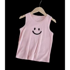 夏日兒童背心 清涼透氣彈力好 男寶女寶潮流百搭家居外出單件背心T