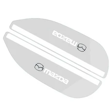마쓰다 6 2 3 CX50 BT 50 아텐자 자동차 사이드미러 레인 아이브로우 방수 쉴드, 01 2Pcs Transparent