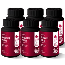 석류정 식물성 천연 에스트로겐 엘라그산 600mg, 6박스, 540정