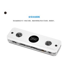 Barrowch 水溫監控數顯記憶體水冷頭FBRWB-PA4, 冰山白