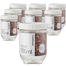 락앤락 인터락 밀폐용기, 8개, 700ml