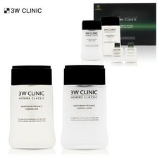 3WC 옴므 클래식 에센셜 스킨 로션 스킨케어 2종 세트, 1세트