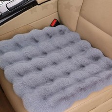 차량 시트 겸용 사각 누빔 쿠션 방석 거실 의자 바닥 앉기 편한 패드, 베이지, 1개