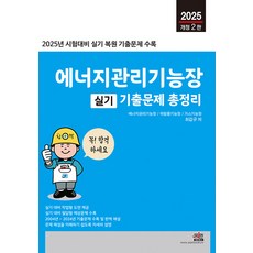 세진북스 2025 에너지관리기능장 실기 기출문제 총정리 - 개정 2판