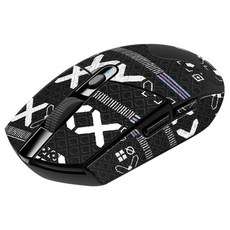 로지텍 G304 전용 풀스킨 마우스 그립 스티커, 블랙, logitech G304