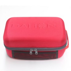 수납가방 케이스 하드 트렁크 리어백 전기 자전거, 하드케이스 레드, 10L