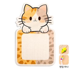 BLACK K7 고양이 장난감 부착식 수직형 펠트 카페트 고양이 스크래쳐 장난감, 1개, A:고양이