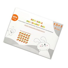 재사용 가능한 유방 펌프 액세서리용 전자레인지 백 파우치 및 16/42 시트 세트 젖병, Multicolor