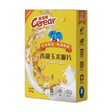 喜瑞爾 香甜玉米脆片 13種維生素 低脂, 1個, 185gx1盒(新效期)