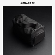 AGUACATE 健身包 運動包 乾濕分離 防水 斜挎包, 1個, 黑色20L有鞋倉,均碼