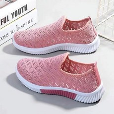 VVRR 여성 중년 여름용 메쉬 소재 편안한 캐주얼 운동화 Z0050819
