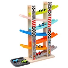 영유아 방과후돌봄 원목자동차 7단 슬라이딩카 유아원 미니카 조카사랑 엄마표놀이, 1세트